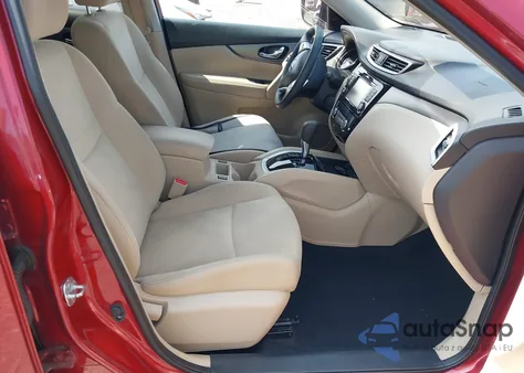 2016 Nissan Rogue Sv из США, поврежденный, VIN KNMAT2MV6GP652054